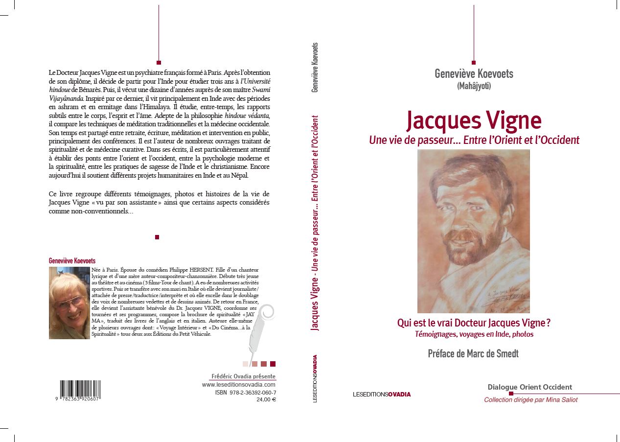 Couverture du livre Jacques Vigne Une vie de passeur...entre l'Orient et l'Occident